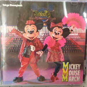 Disney Mickey Mouse March Eurobeat Japanese Music CD